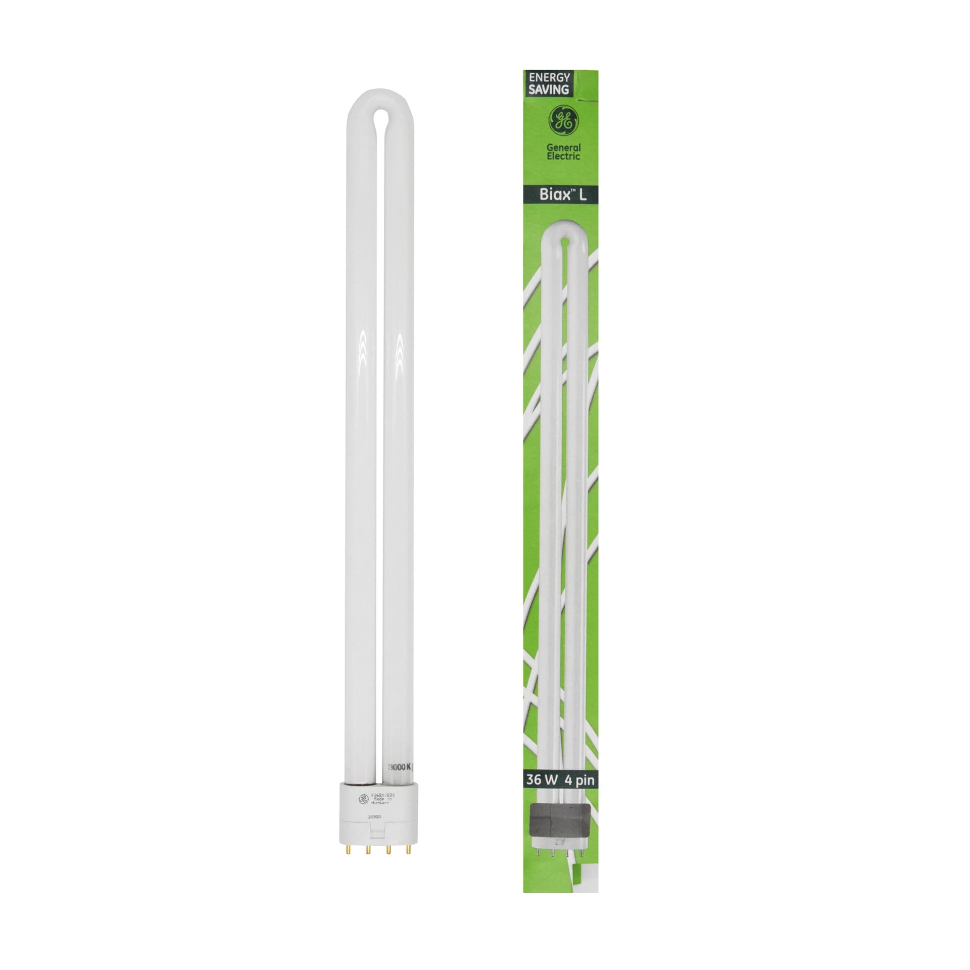 Lampada Fluorescente Biax L 36W 830 2G11 GE