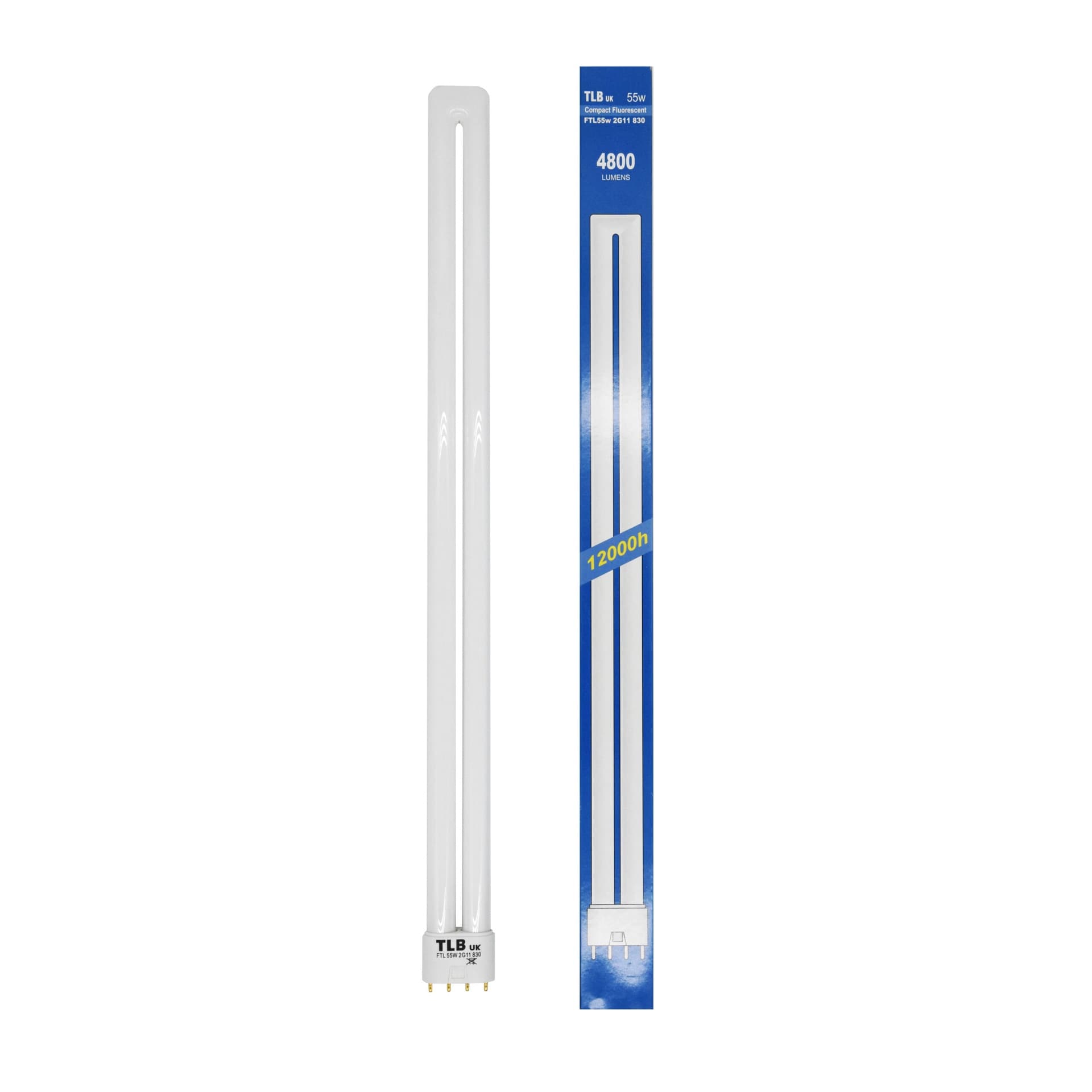 Lampada Fluorescente DULUX L 55W 830 2G11 TLB