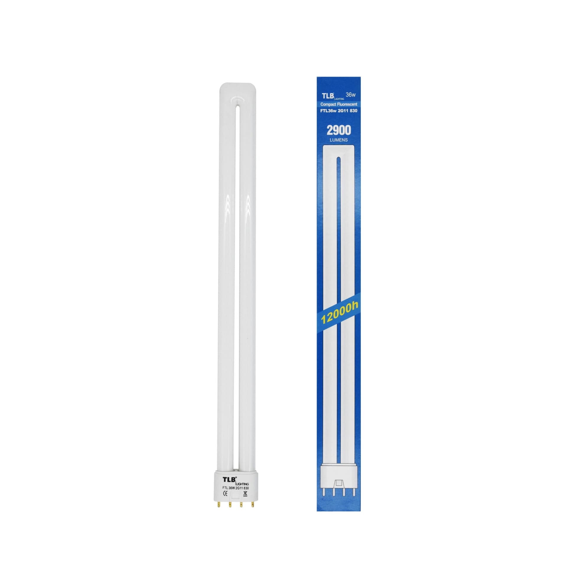 Lampada Fluorescente DULUX L 36W 830 2G11 TLB