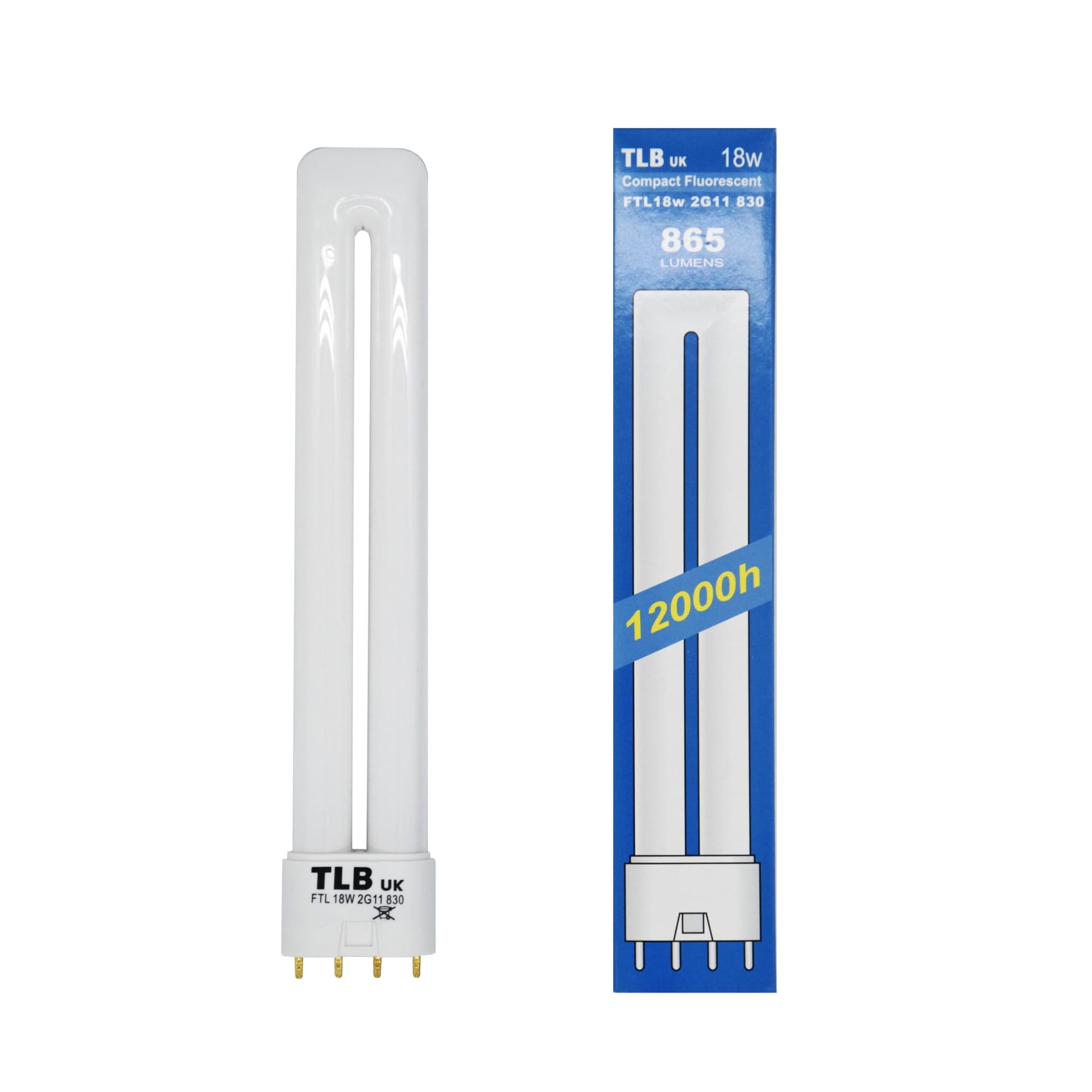 DULUX L 18W/830 2G11 TLB - Lampada Fluorescente Bianco Caldo