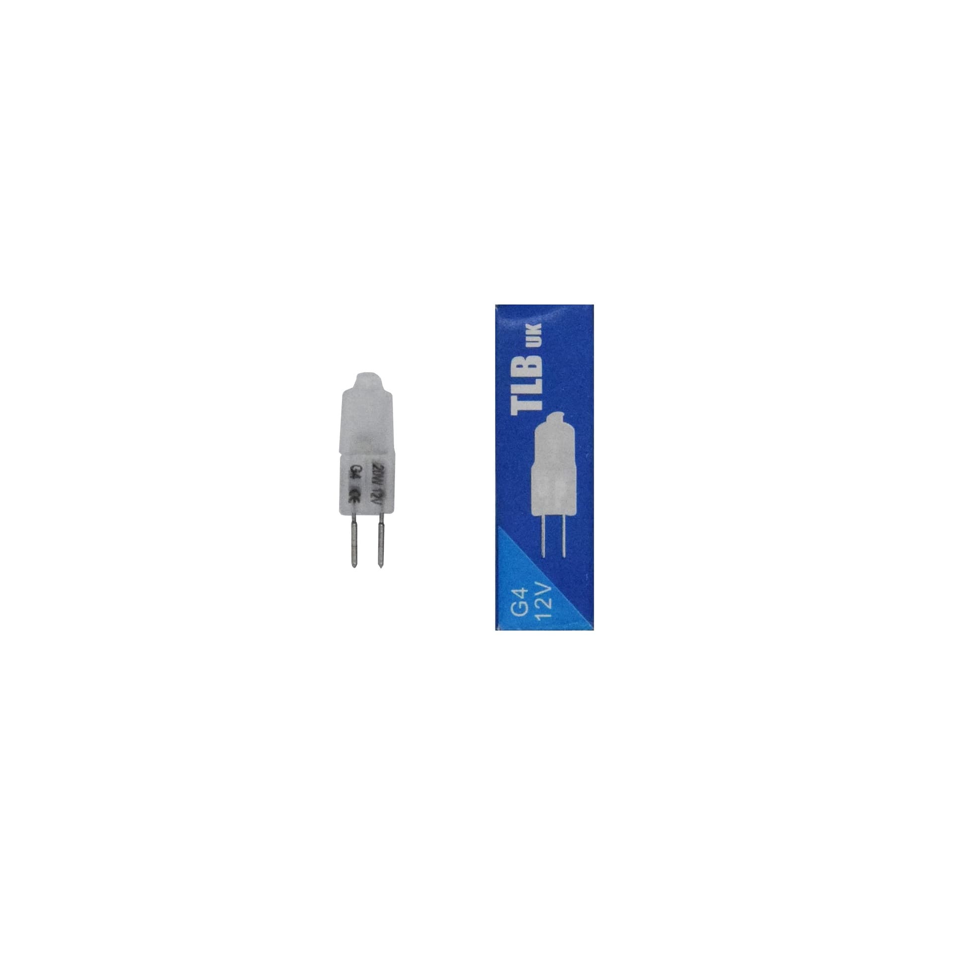 G4 20W 12V Frosted TLB Dual-Pin Halogen Bulb