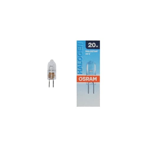 OSRAM Lampada Alogena Bispina G4 20W 24V Clear