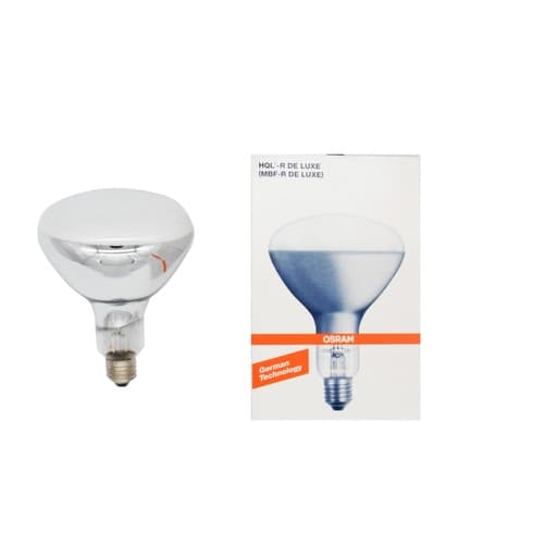 OSRAM HQL-R 80W E27 Lampada Scarica Mercurio