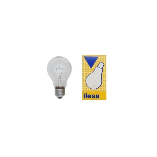 Lampada Incandescenza Goccia 100W 24V E27 ILESA