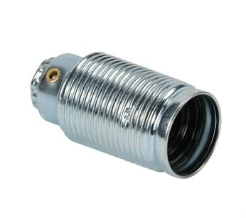 E14-Lampenfassung mit Gewinde aus Stahl TLB