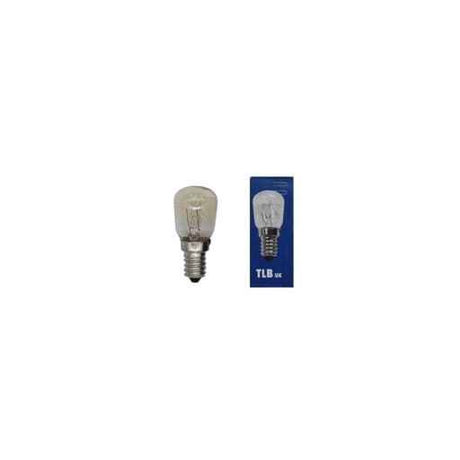 10W E14 Clear TLB Pear-Shaped Incandescent Bulb