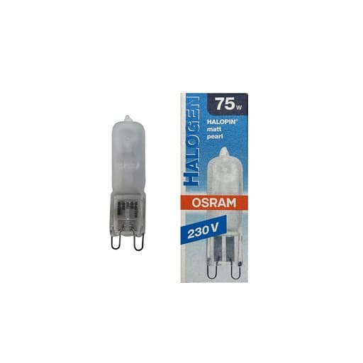 OSRAM Halopin Frosted 75W G9 230V Halogen