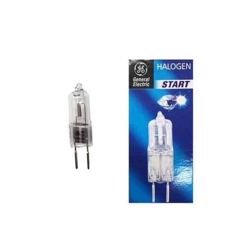 GY6.35 Dual-Pin Halogen Bulb, 100W, 12V, Clear, GE
