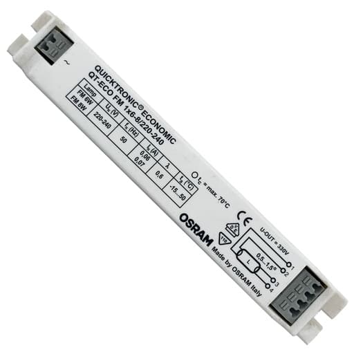 Balasto electrónico fluorescente T2 6/8 W de OSRAM