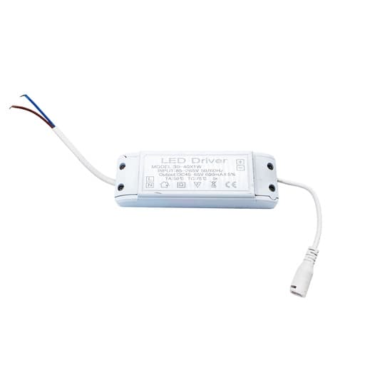 Controlador electrónico LED de 600 mA y 40 W para panel TLB
