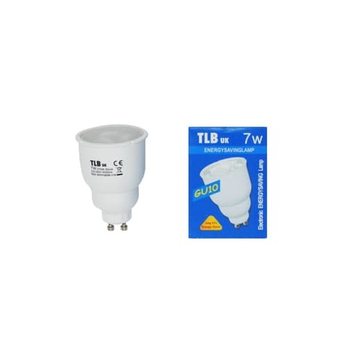 Lampada Fluorescente Dicro MR16 7W 2700K GU10 TLB