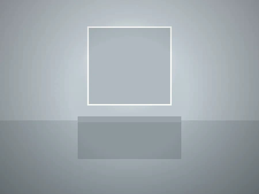 Bagno con specchio illuminato